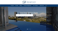 Desktop Screenshot of dempseyrealestate.com